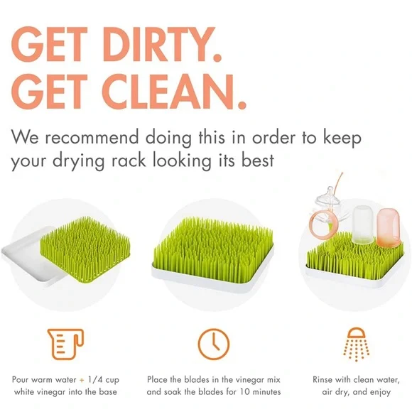 Boon Drying Rack Lawn Countertop, Green - Picture 2 of 2